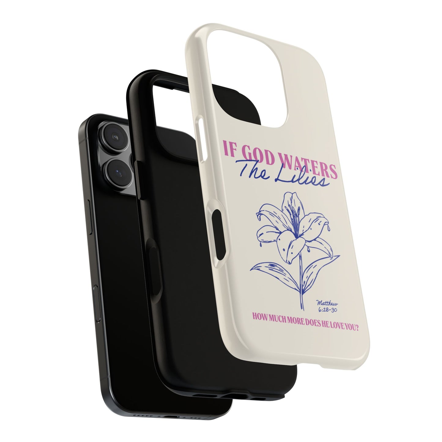 Lilies of His Love Phone Case
