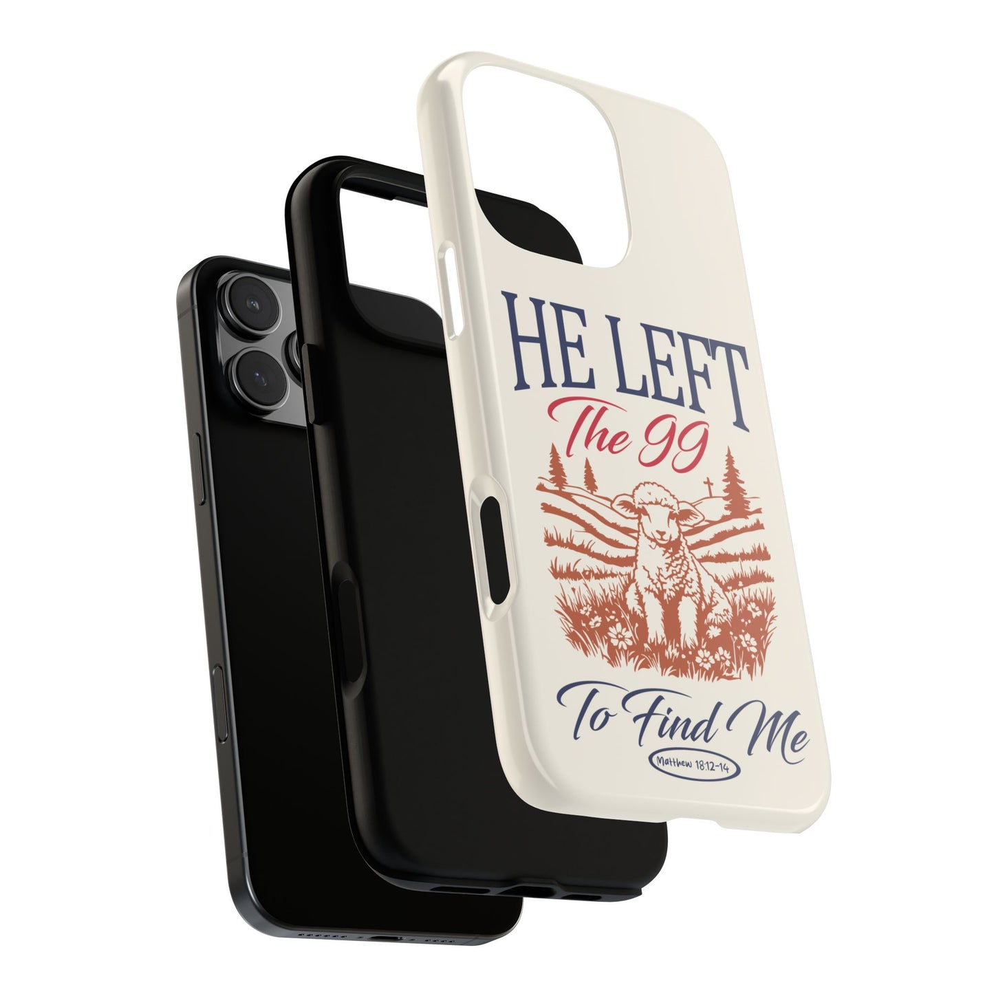 He Left the 99 for Me Phone Case